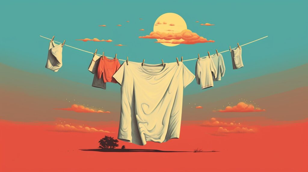 T-shirt wash