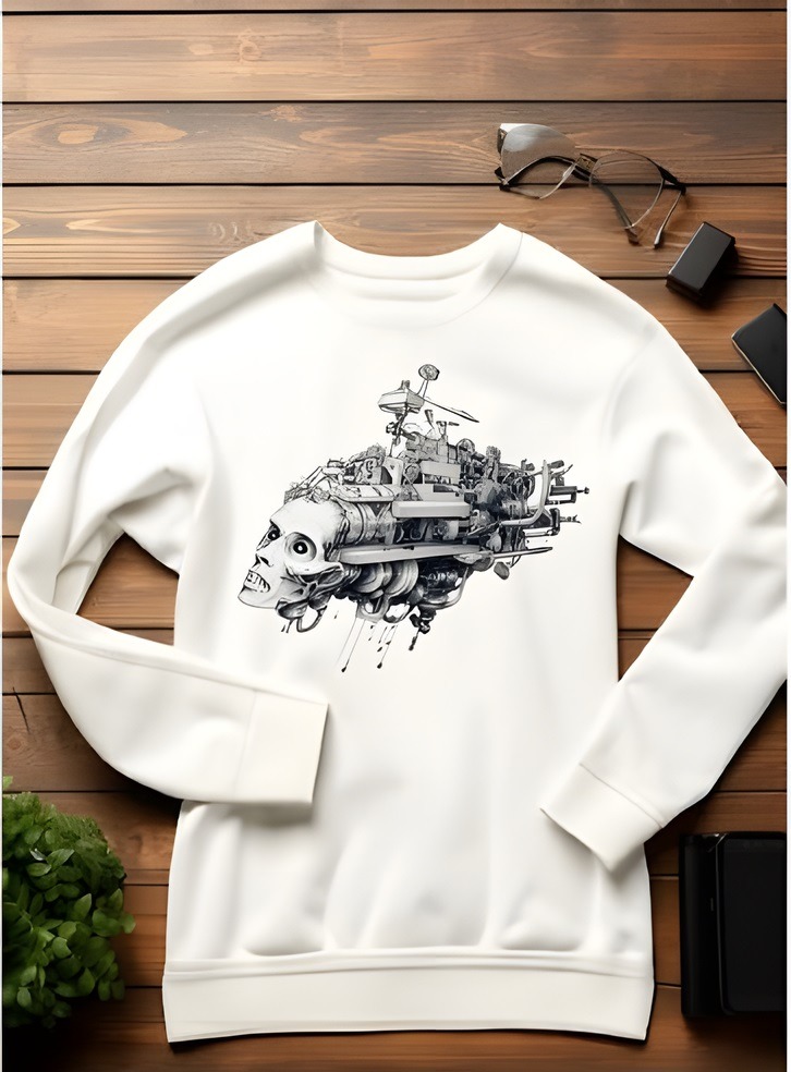 human machine sweatshirt