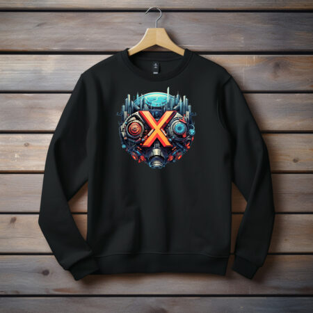 Planet X robot sweatshirt