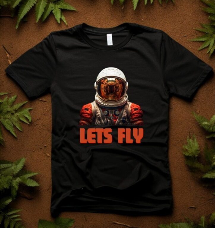 astronaut, space t-shirt