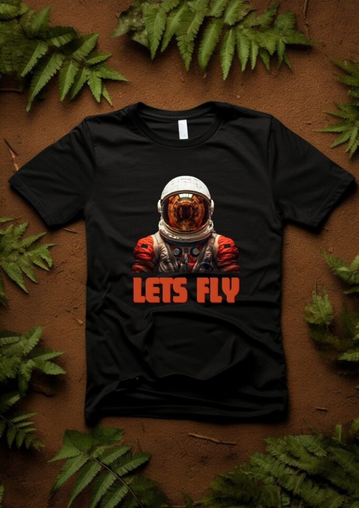 astronaut, space t-shirt