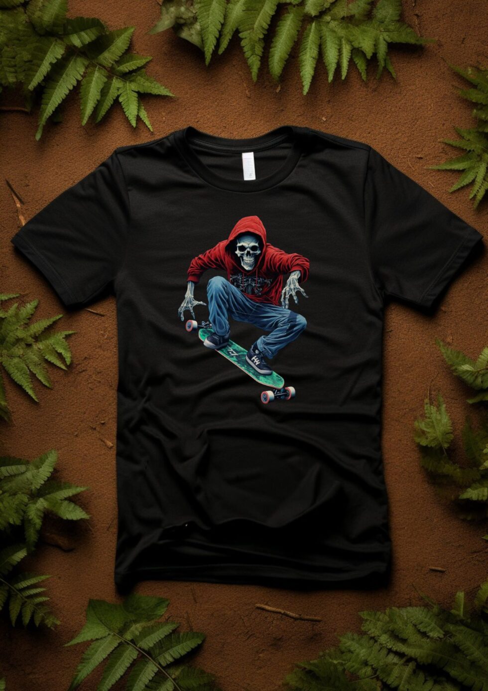 t-shirt skate